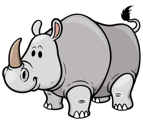 Rhino. — Vector de stock