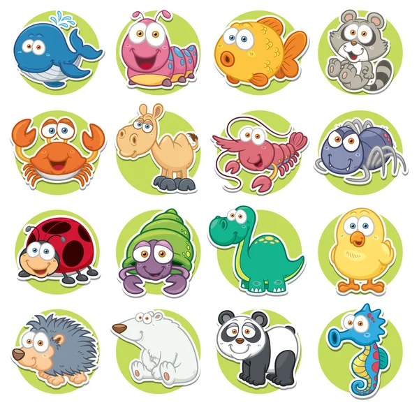 Animals set — Stock Vector