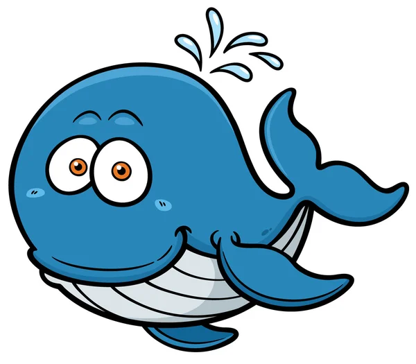 Ballena — Vector de stock