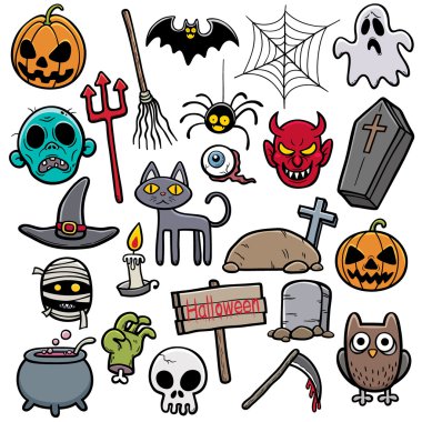 Cadılar Bayramı seti