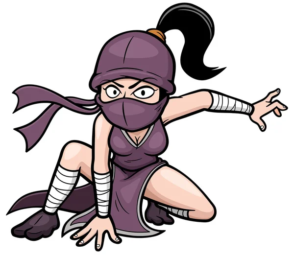 Ninja — Image vectorielle