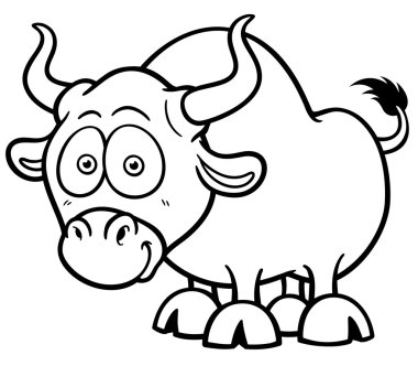 karikatür boğa