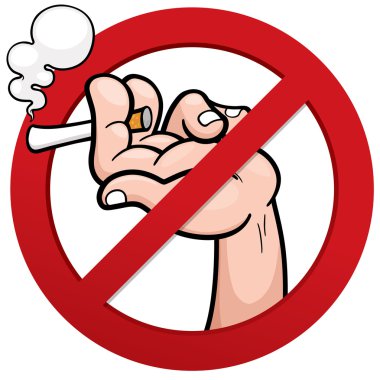 No smoking clipart