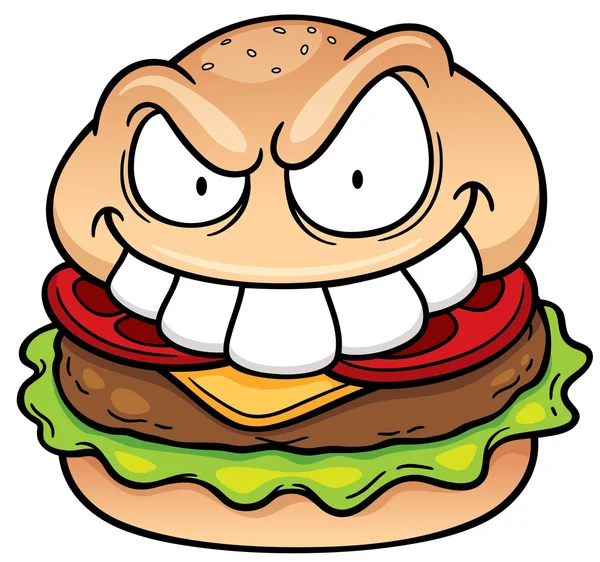 Burger — Stock Vector