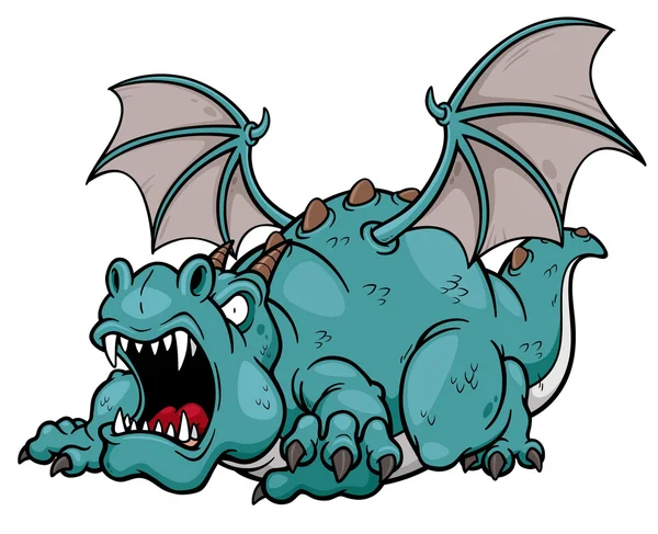 Dragón — Vector de stock