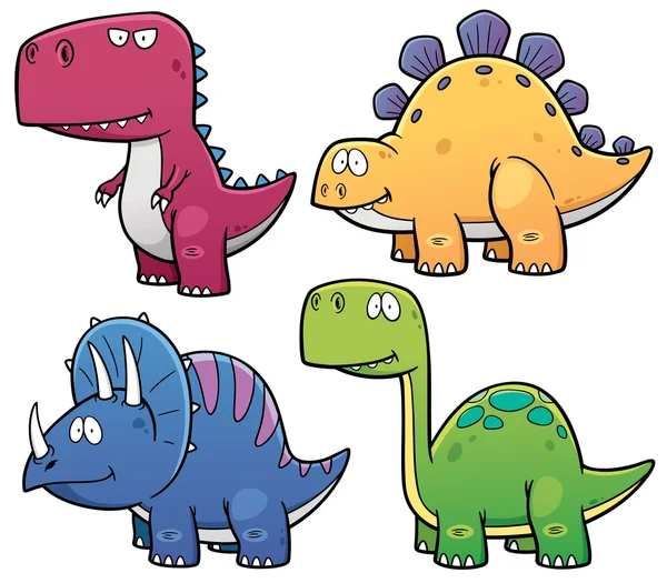 Dinosaures — Image vectorielle