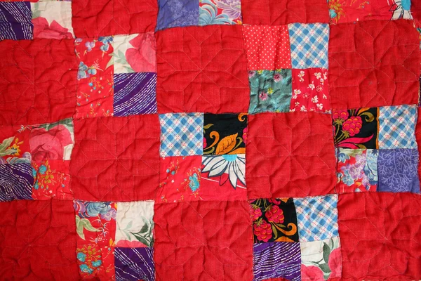 Patchwork Yorgan üzerinden ülke ev iç