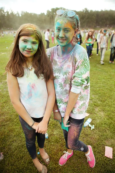 MOSCOW, SEPTEMBER 6, 2014: Color Fest September 2014 in Moscow. — Stock Photo, Image