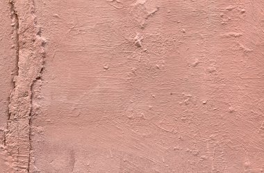 eski püskü pembe boyalı beton duvar