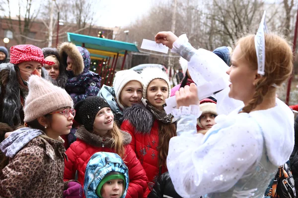 Boże Narodzenie celebracja imprezy dla dzieci — Zdjęcie stockowe