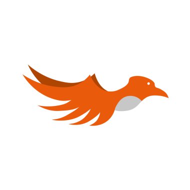 Turuncu kuş simgesi