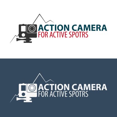 Eylem kamera logosunu görmeniz gerekir. Kamera aktif spor için. Ultra Hd. 4k