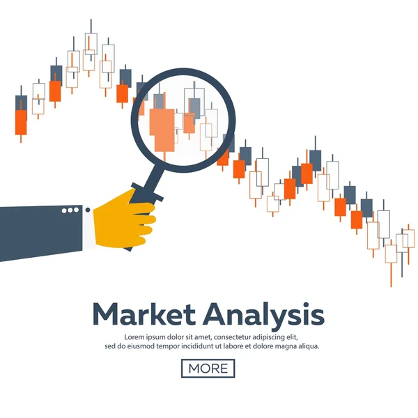 Marché Forex, trading. Club Forex. Commerce en ligne. Technologies dans les affaires et le commerce. Intelligence artificielle. Marché boursier. Gestion d'entreprise. Design plat moderne — Image vectorielle