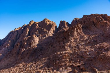 Mısır, Sina Dağları Parlak güneşli bir günde, Güzel bir manzara