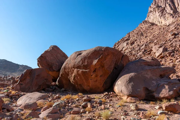 Mısır, Sina Dağları Parlak güneşli bir günde, Güzel bir manzara