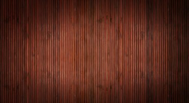 Doğal bambu desenleri ile kahverengi ahşap doku