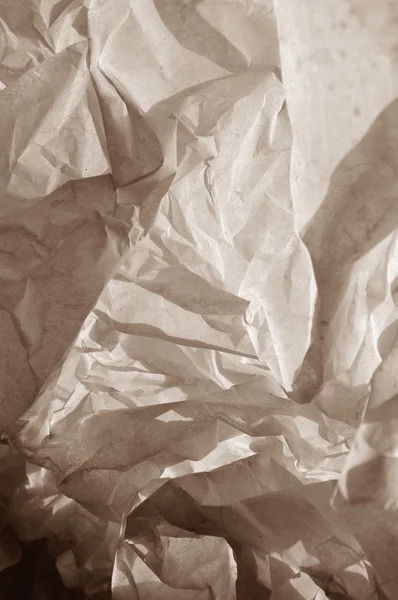 Buruşmuş kağıdın dokusu — Stok fotoğraf