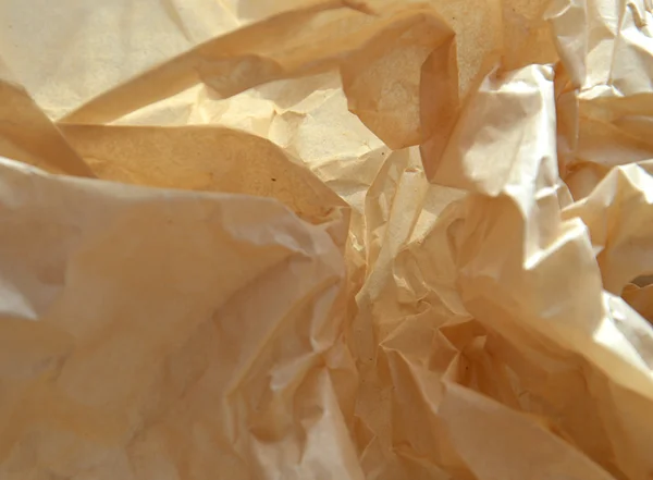 Η υφή του τσαλακωμένου χαρτιού — Φωτογραφία Αρχείου