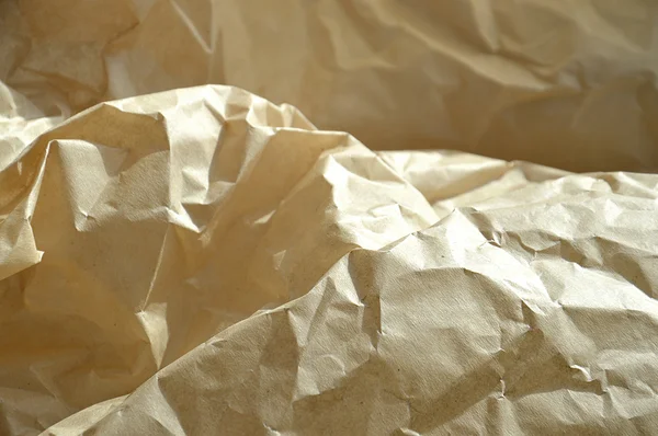 A textura do papel amassado — Fotografia de Stock