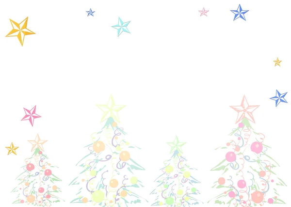 Delicate Christmas background, space for text — Stock Photo, Image