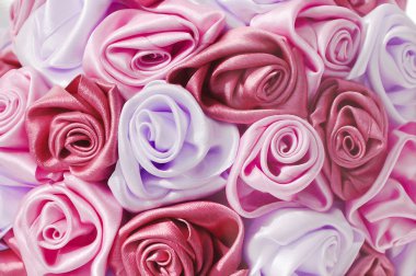 Yumuşak pembe tomurcukları, bir çiçek b büyük bir set kökenli