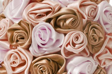 Yumuşak pembe tomurcukları, bir çiçek b büyük bir set kökenli