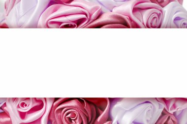 Gentle background from pink buds, one of a large set of floral b
