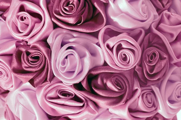 Zachte achtergrond van roze toppen, een van een groot aantal bloemen b — Stockfoto