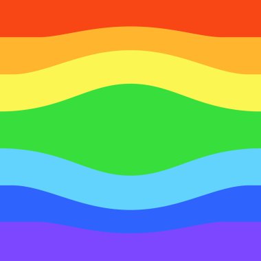 Eşcinsel bayrak veya Lgbt bayrak. Eşcinsel kültür simgesi.