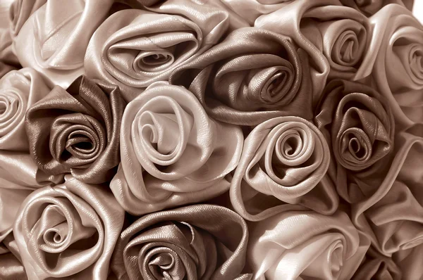 Jemná sépie pozadí nabídka růží, místo pro text, pro návrh využití — Stock fotografie