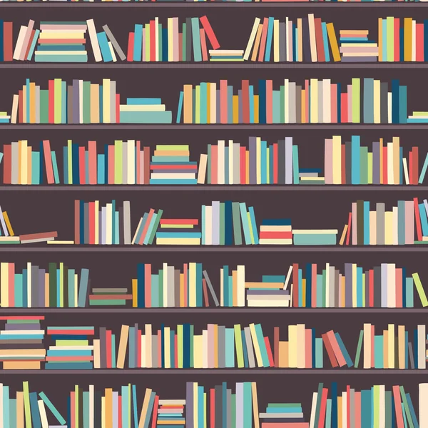 Kütüphane, kitapçı, Bookcrossing. — Stok Vektör