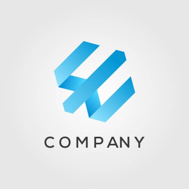 Altıgen logo tasarımlarında E, W, M harfi