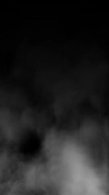 Beyaz gri duman hareket döngüsü videosu, sisli dumanlı siyah beyaz arka plan rüya gibi bir ruhani atmosferi çağrıştırıyor..