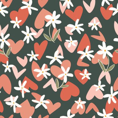 Sevgililer Günü Aşkı Çiçeksiz Şablon