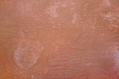 Kağıt üzerinde kırmızı kahverengi suluboya leke dokusu