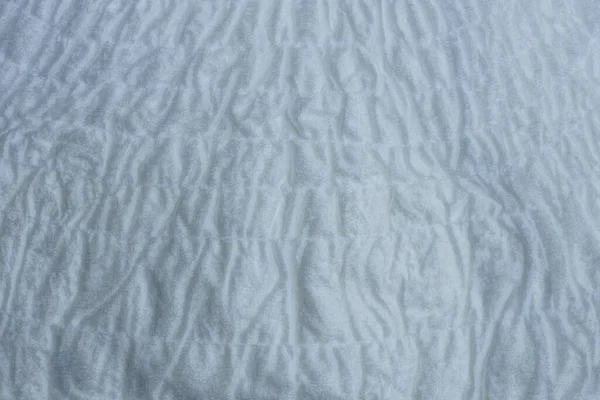 Vit Textur Skrynklig Tygbit Från Kläder — Stockfoto