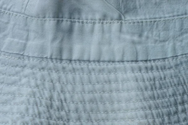 Buruşmuş Bir Giysinin Beyaz Gri Kumaş Dokusu — Stok fotoğraf