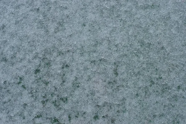 Серая Белая Натуральная Текстура Снега Зеленой Доске — стоковое фото