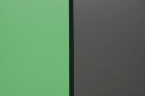 Barevná Textura Části Kovově Šedé Zelené Stěny Švu — Stock fotografie