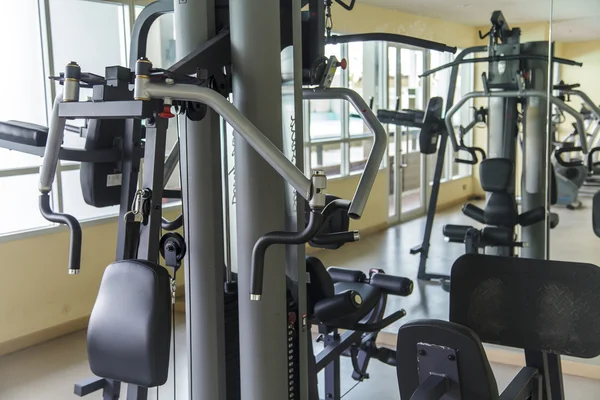 Home Gym,  Gym machine in sport gym — Stock Photo, Image