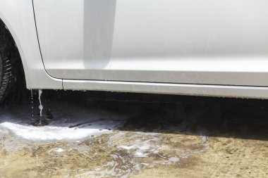 Bir araba yıkama Oto yıkama servisi