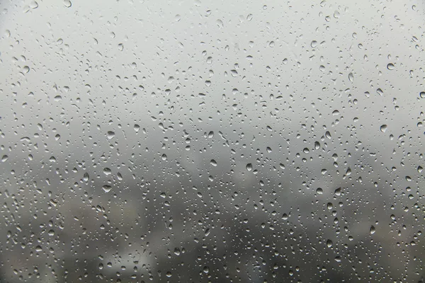 Rain on glass — Stock Photo, Image