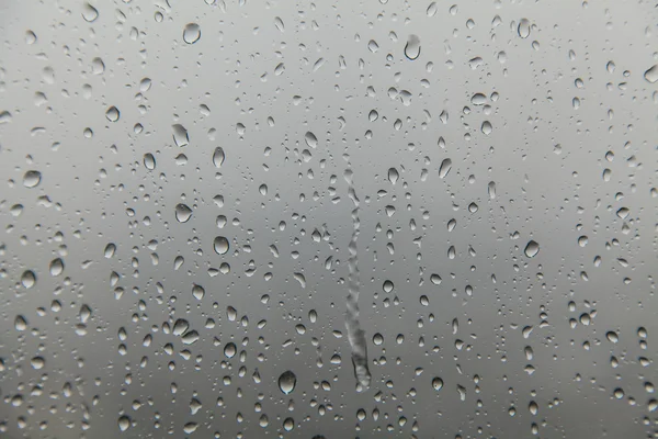 Rain on glass, background texture — Stock Photo, Image