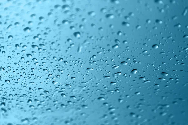 Regen auf Glas, Hintergrundstruktur — Stockfoto