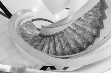 Modern mimari yapı içinde 