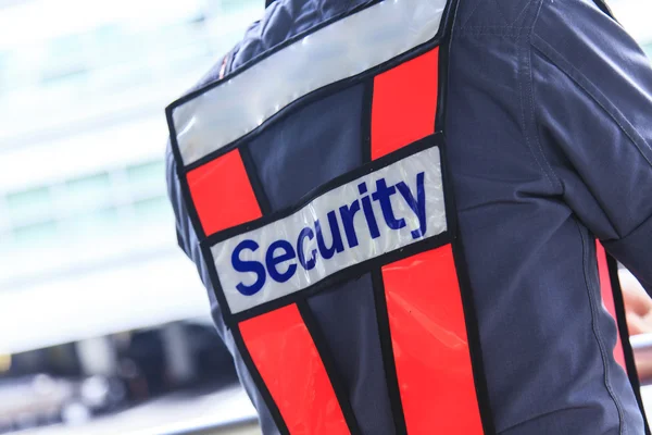 Security guard, het concept van veiligheid — Stockfoto