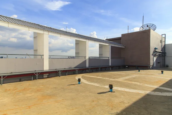 Roof top on the Higher building — Stock Photo, Image