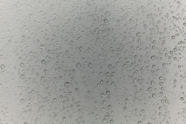 Raindrops on glass background — Stock Photo, Image