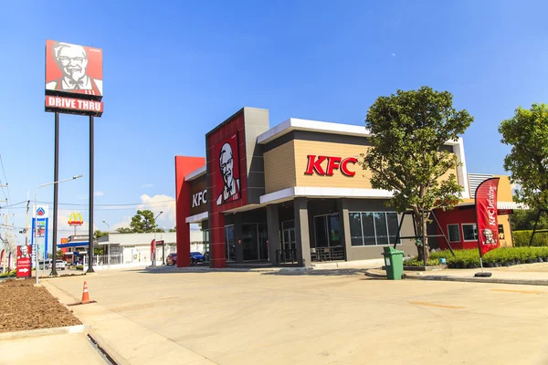 Vista exterior del restaurante KFC — Foto de Stock