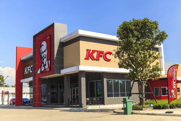 Exterior view of KFC restaurant — Stock Photo, Image